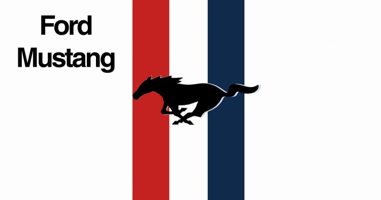mustang tło