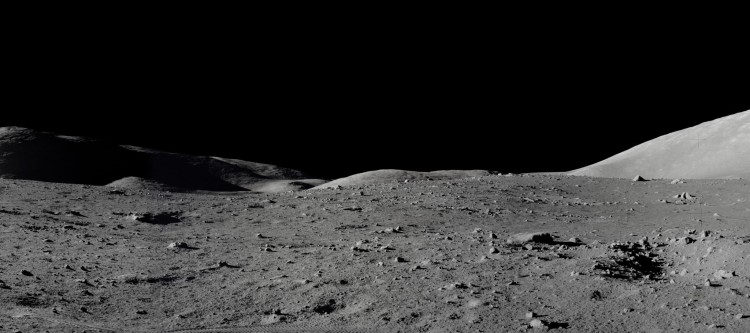 Księżyc panorama NASA